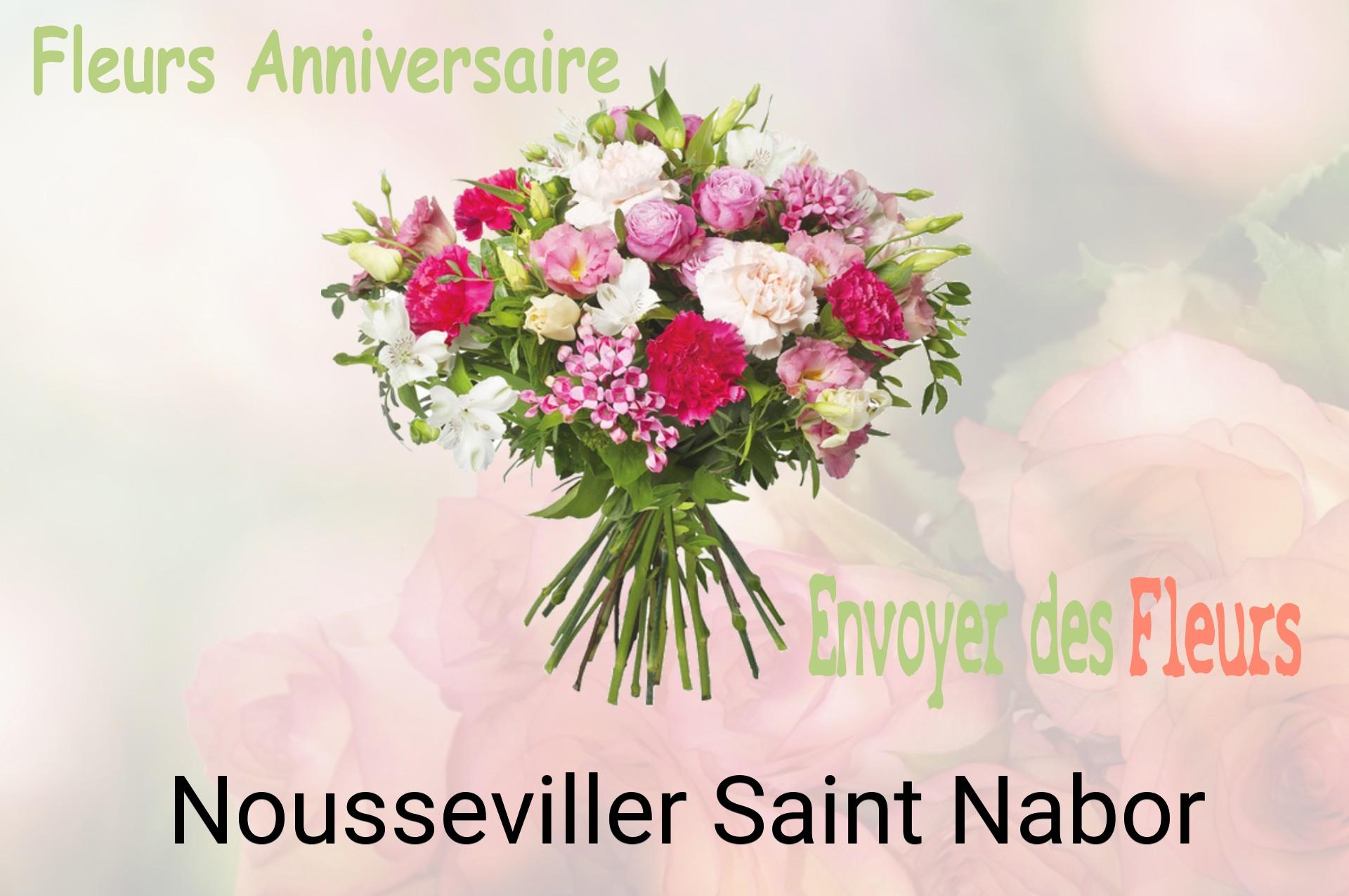 Bouquet de fleurs d’anniversaire livré à Nousseviller-Saint-Nabor