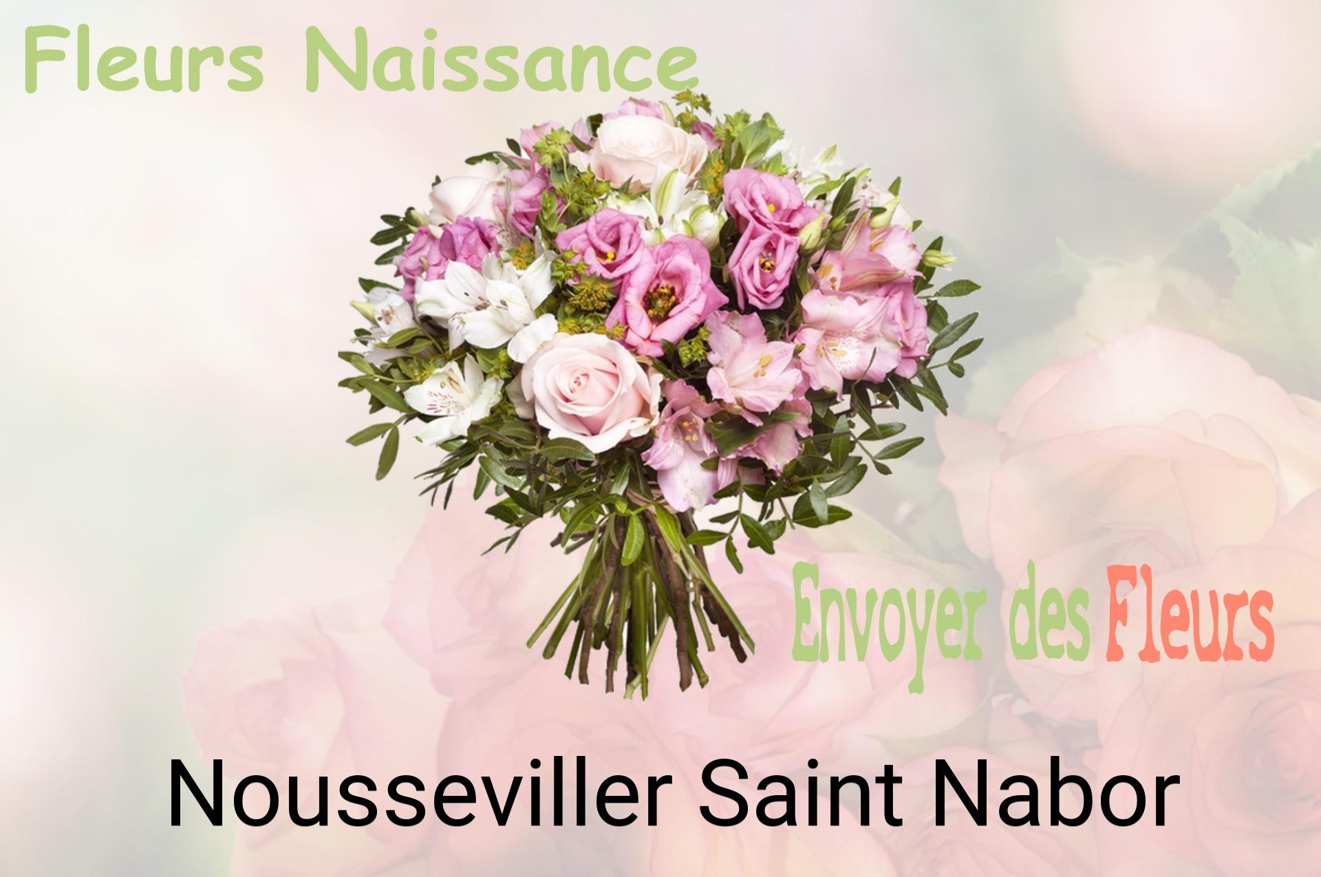 Bouquet de fleurs de naissance livré à Nousseviller-Saint-Nabor